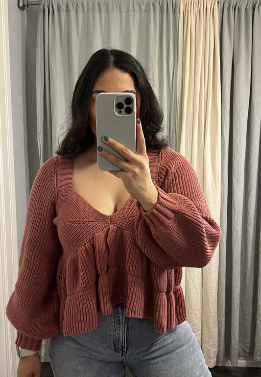 Baby Doll Knit Top